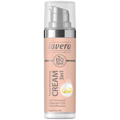 Lavera 3in1 Tinted Moisturising Cream Q10 (Tonujący krem nawilżający 3w1 z koenzymem Q10)