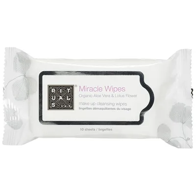 Rituals Miracle Wipes Organic Aloe Vera & Lotus Flower (Oczyszczające chusteczki do twarzy)