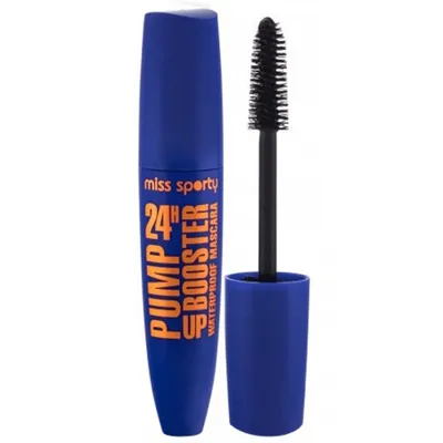 Miss Sporty Pump Up Booster 24h Waterproof Mascara (Wodoodporny tusz do rzęs pogrubiający)