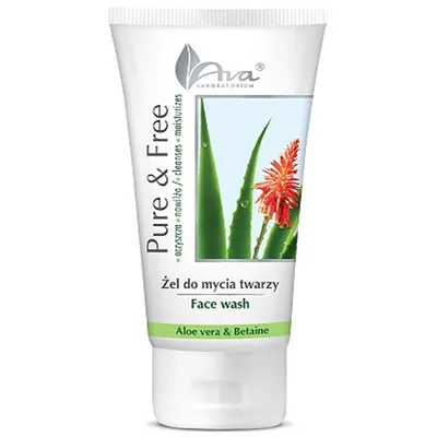 Laboratorium Kosmetyczne AVA Pure & Free, Face Wash (Żel do mycia twarzy)