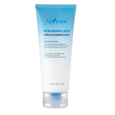 Isntree Hyaluronic Acid Low-pH Cleansing Foam (Oczyszczająca pianka z kwasem hialuronowym o niskim pH)