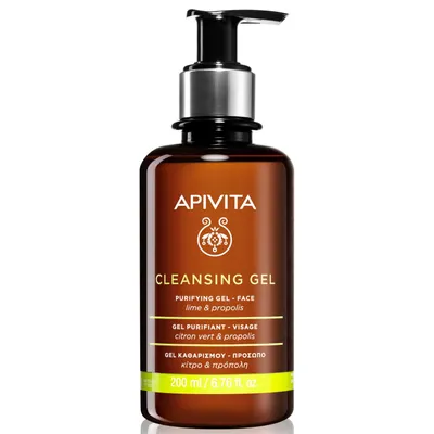 Apivita Cleansing Gel Propolis & Lime (Żel oczyszczający do skóry tłustej i mieszanej)