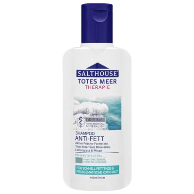 Salthouse Totes Meer Therapie, Anti-Fett Shampoo (Szampon z Morza Martwego do włosów bardzo przetłuszczających się)