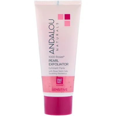 Andalou Naturals 1000 Roses, Pearl Exfoliator (Peeling do cery wrażliwej)