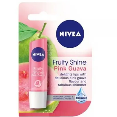 Nivea Fruity Shine, Pink Guava Lip Balm SPF 10 (Pomadka ochronna)
