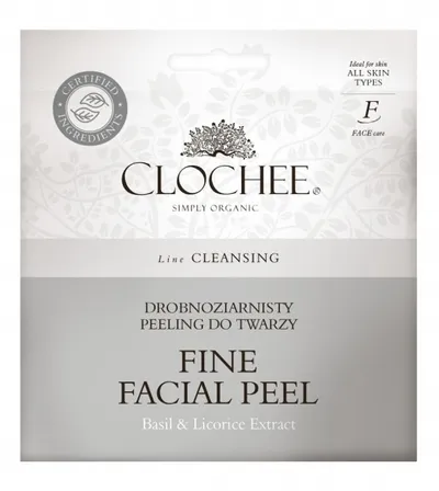 Clochee Fine Facial Peel (Drobnoziarnisty peeling do twarzy)