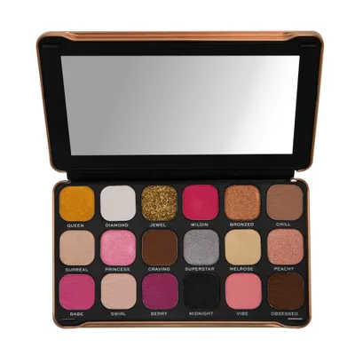 Revolution Beauty (Makeup Revolution) Forever Flawless Bare Pink Eyeshadow Palette (Paleta cieni do powiek)