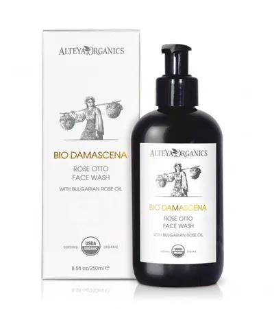 Alteya Organics Bio Damascena Rose Otto Face Wash With Bulgarian Rose Oil (Mydło do twarzy)