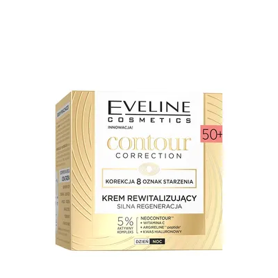 Eveline Cosmetics Contour Correction, Krem rewitalizujący 50+  `Silna regeneracja`