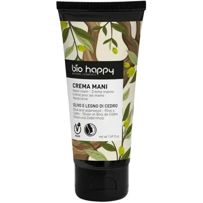 Bio Happy Olive & Cedarwood, Hand Cream (Oliwka i Cedr, Krem do rąk)