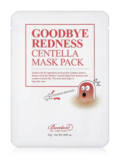 Benton Goodbye Redness Centella Mask Pack (Łagodząca podrażnienia maska)
