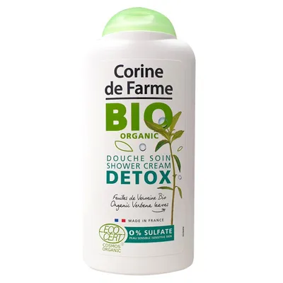 Corine de Farme Bio Organic, Douche Soin Shower Cream Bio Detox (Żel pod prysznic)