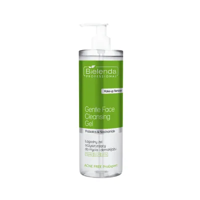 Bielenda Professional Acne Free  ProExpert, Łagodny żel oczyszczający do mycia i demakijażu