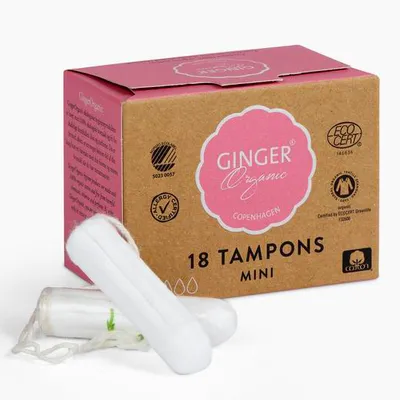 Ginger Organic Tampony bez aplikatora (różne rodzaje)