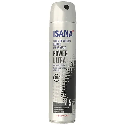 Isana Power Ultra Haarspray (Lakier do włosów)