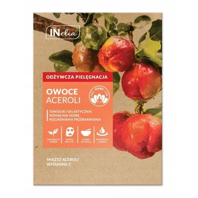 INelia Maseczka do twarzy `Odżywcza pielęgnacja - owoce aceroli`
