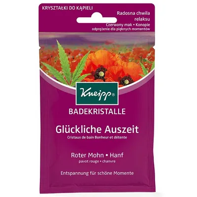 Kneipp Badekristalle 'Glückliche Auszeit' (Kryształki do kąpieli 'Radosna chwila relaksu')