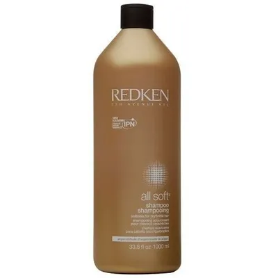 Redken All Soft, Shampoo (Szampon wygładzający do włosów suchych i łamliwych)