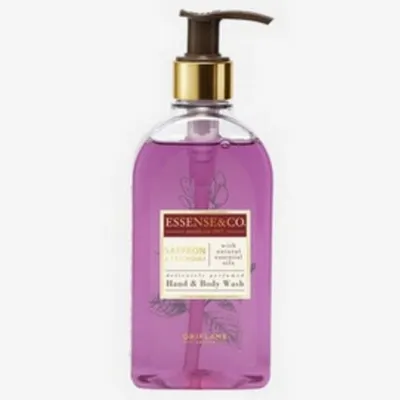 Oriflame Essence & Co., Saffron & Patchouli, Hand & Body Wash (Płyn do mycia ciała i rąk z szafranem i paczulą)