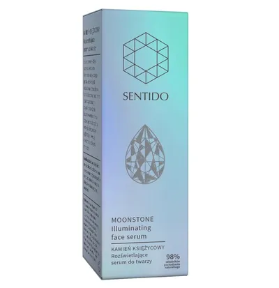Sentido Moonstone, Illuminating Face Serum (Rozświetlające serum do twarzy `Kamień księżycowy`)