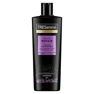 TRESemme Biotin Repair, Shampoo (Szampon regenerujący do włosów suchych i zniszczonych (nowa wersja))