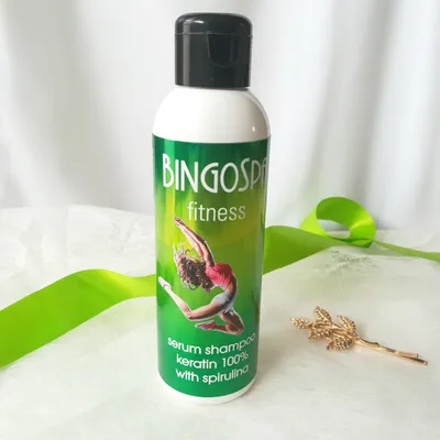 BingoSpa Fitness Serum, Szampon keratynowy ze spiruliną