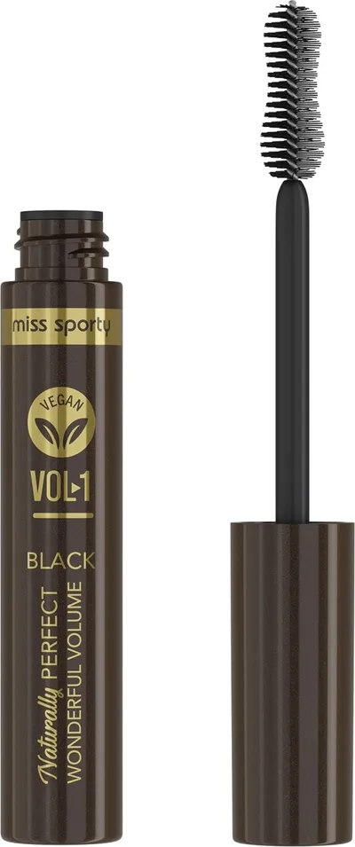 Miss Sporty Naturally Perfect Wonderful Volume Mascara (Pogrubiający wegański tusz do rzęs)