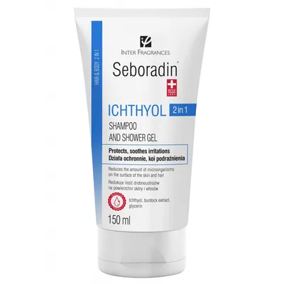 Seboradin Ichthyol, Szampon i żel pod prysznic 2 w 1