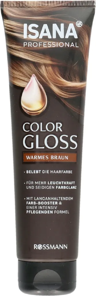 Isana Professional, Color Gloss,Warm Brown , Coloring Hair Treatment (Koloryzująca kuracja do włosów)
