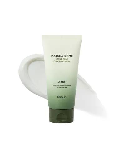 Heimish Matcha Biome, Amino Acne Cleansing Foam (Pianka do mycia twarzy)
