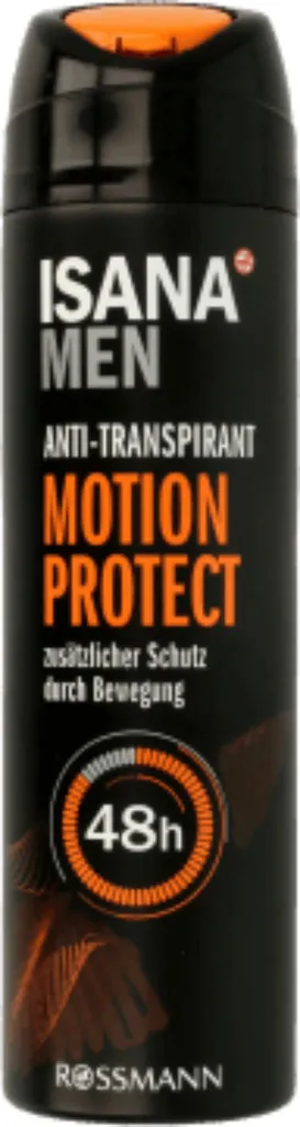 Isana Men, Motion Protect Anti-Transpirant Spray (Dezodorant w sprayu dla mężczyzn)