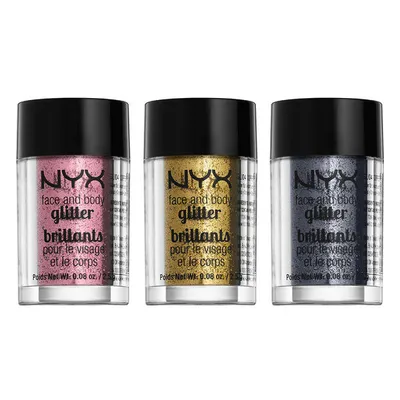NYX Professional Makeup Face & Body Glitter Brillants (Brokat do twarzy i ciała)