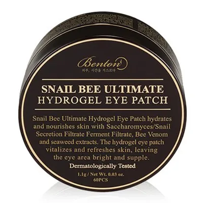 Benton Snail Bee, Ultimate Hydrogel Eye Patch (Płatki pod oczy)