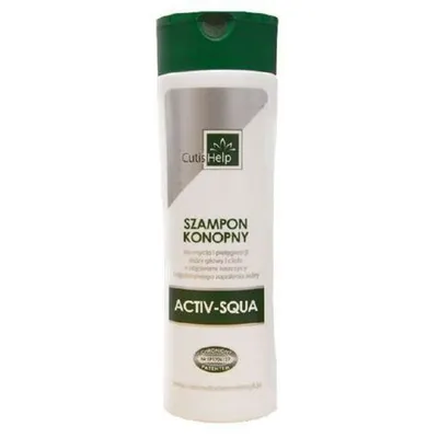 CutisHelp Activ-Squa, Szampon konopny