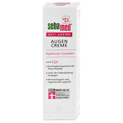 Sebapharma Seba Med, Anti - Ageing, Augencreme Q10 Complex (Przeciwzmarszczkowy krem pod oczy)