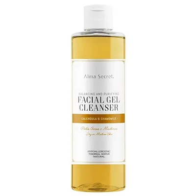 Alma Secret Balancing and Purifying Facial Cleansing Gel With Calendula & Chamomile (Delikatny żel do mycia wrażliwej skóry twarzy `Nagietek i Rumianek`)