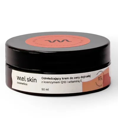 Mel Skin Cosmetics Krem do cery dojrzałej z koenzymem Q10 i witaminą E