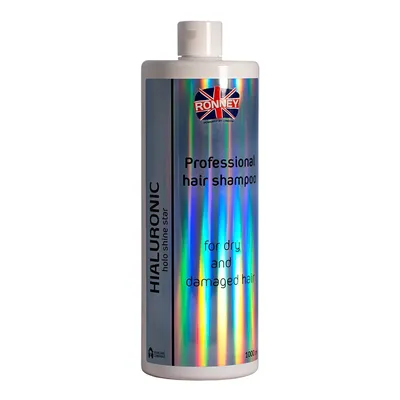 Ronney HoLo Shine Star, Hialuronic Shampoo (Szampon nawilżający do włosów suchych i zniszczonych)