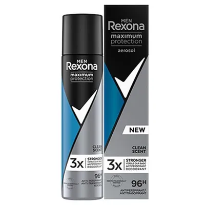 Rexona Men Maximum Protection Clean Scent Antiperspirant Spray (Bloker potu w sprayu)