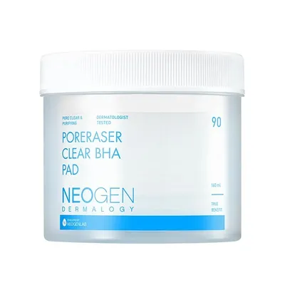 Neogen Dermalogy, Poreraser Clear BHA Pad (Płatki peelingujące z kwasem BHA)
