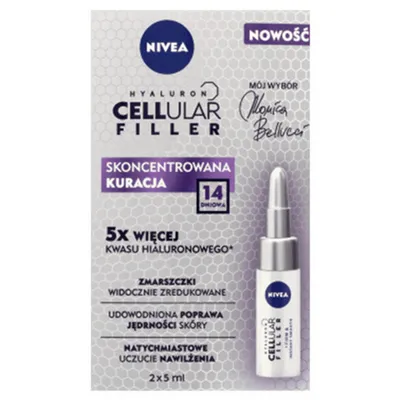 Nivea Hyaluron Cellular Filler, Skoncentrowana kuracja w ampułkach