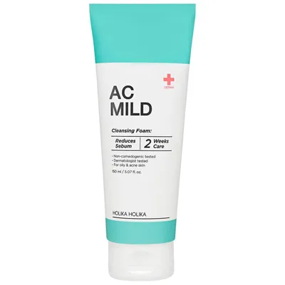 Holika Holika AC Mild Cleansing Foam (Pianka do twarzy oczyszczająca)