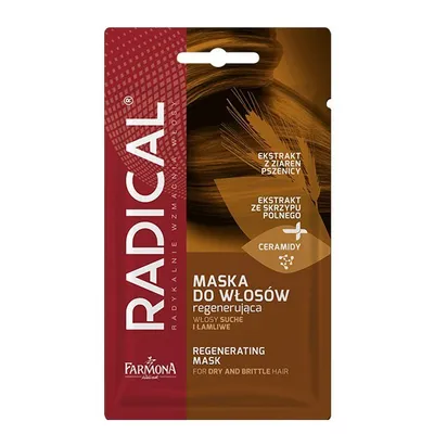 Radical Maska do włosów regenerująca do włosów suchych i łamliwych