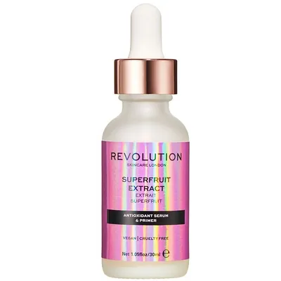 Revolution Skincare Superfruit Extract Antioxidant Rich Serum & Primer (Przeciwutleniające bogate serum do twarzy z bazą pod makijaż)