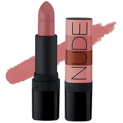 Avon True Color, Perfectly Matte Nude Suede Lipstick (Matowa szminka)