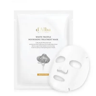 D'Alba White Truffle Nourishing Treatment Mask (Odżywcza maska w płachcie z ekstraktem z białej trufli)