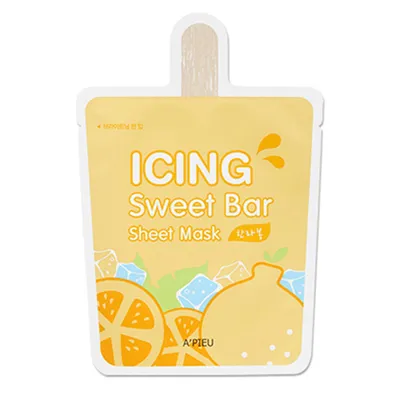 A'pieu Icing Sweet Bar, Sheet Mask `Hanrabong` (Oczyszczająco - rozjaśniająca maseczka)