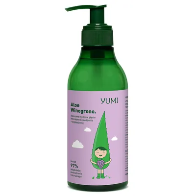 Yumi Mydło w płynie `Aloe winogrono`