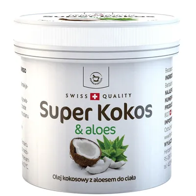Herbamedicus Olej kokosowy z aloesem do ciała `Super kokos & aloes`