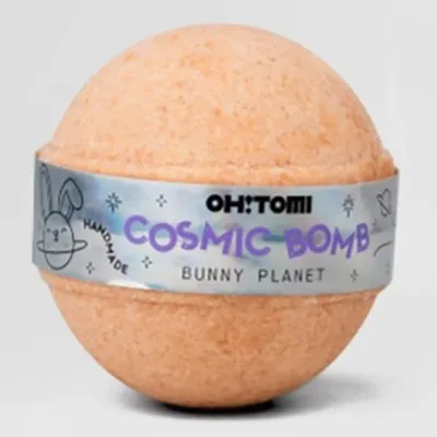 Oh!Tomi Cosmic Bomb Bunny Planet (Musująca kula do kąpieli)